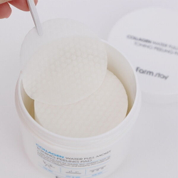 Увлажняющие пилинг-диски с коллагеном FarmStay Collagen Water Full Moist Toning Peeling Pad, 70шт