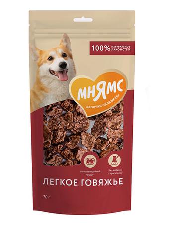 Лакомство для собак Мнямс на каждый легкое говяжье 70г