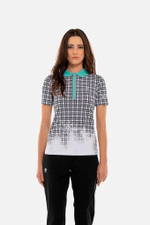 Женское поло Hydrogen PAINTED TARTAN TECH POLO (GL1003)