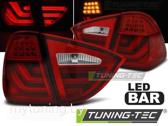 Фонари задние LED BAR RED для BMW E91 05-08