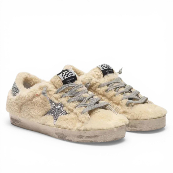 Кроссовки Golden Goose Super-Star Beige