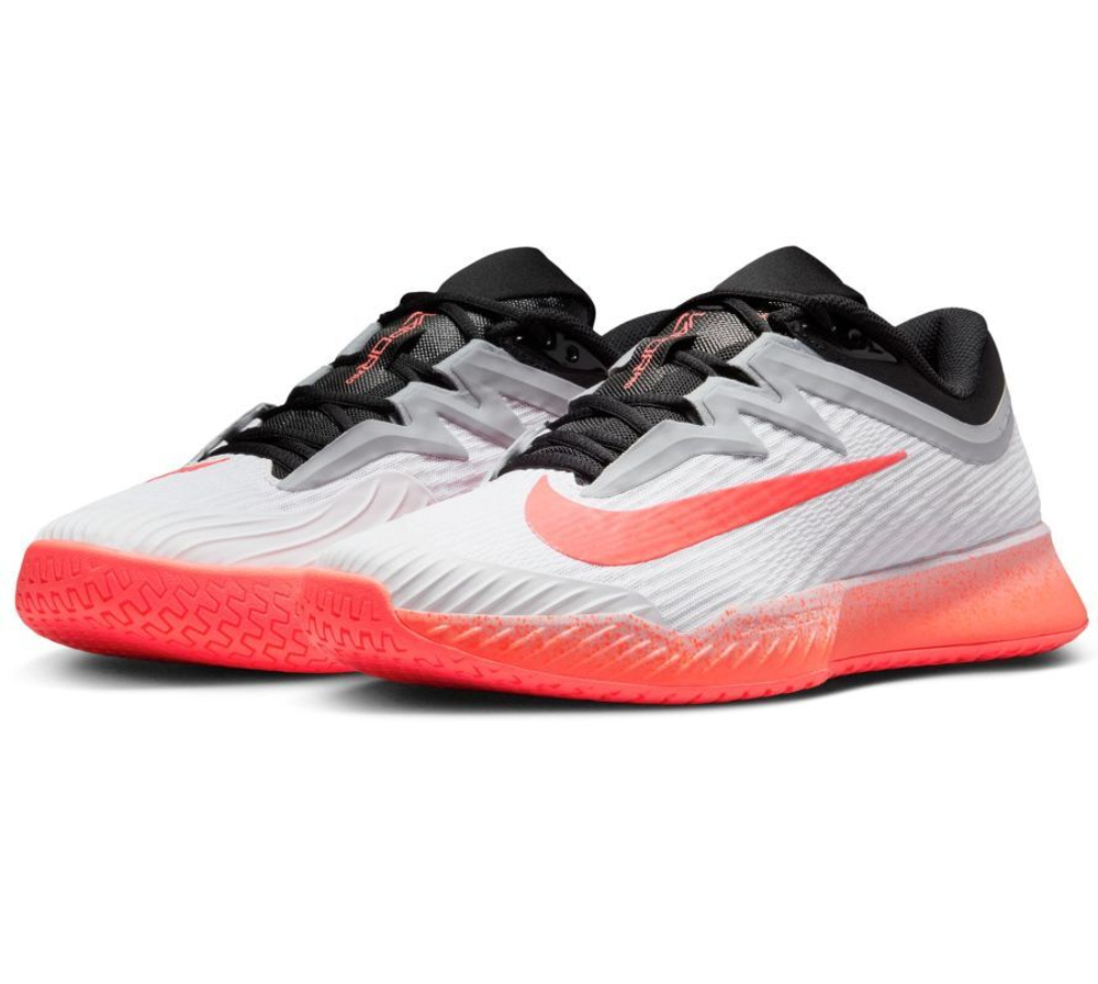 Теннисные кроссовки Nike Zoom Vapor Pro 3 HC Premium - white/hot lava/wolf grey