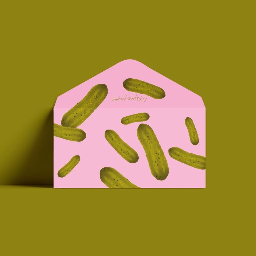 Конверт – Огурцы