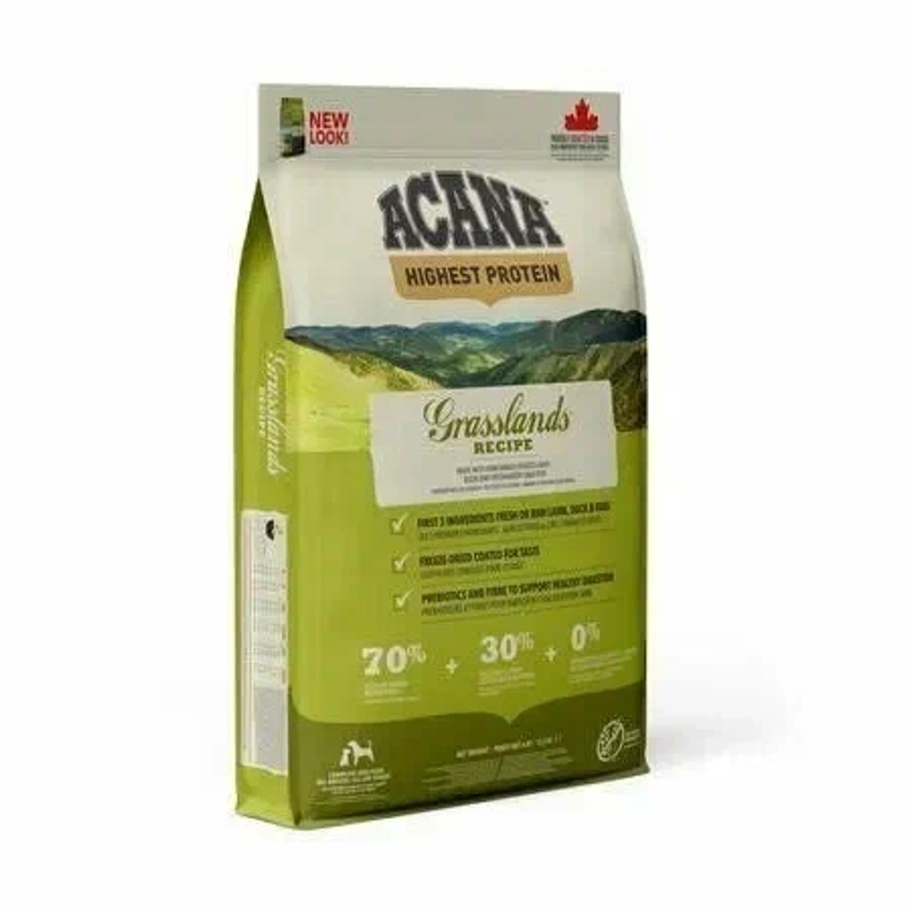 ACANA GRASSLANDS Dog (Ягненок), 11,4 кг