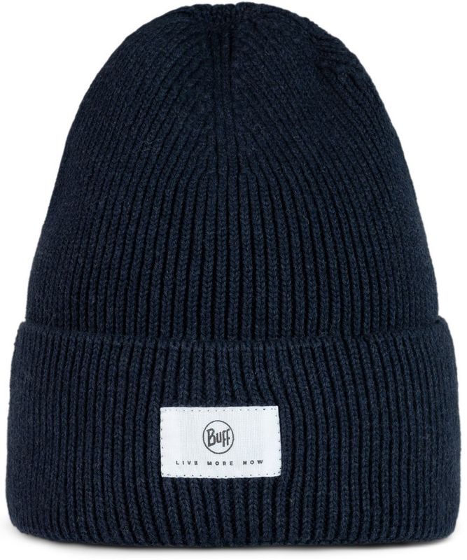 Вязаная шапка Buff Knitted Hat Drisk Night Blue Фото 2