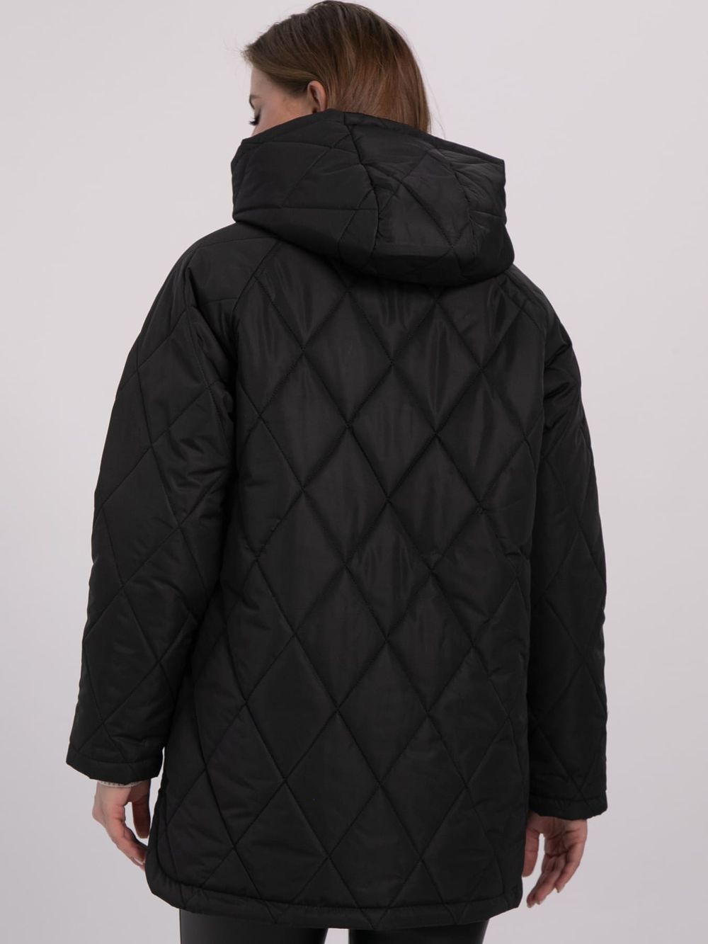 Куртка Абриель (черная) Б16402-18М LT Collection