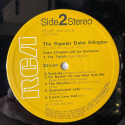 Винтажная виниловая пластинка LP Дюк Эллингтон Duke Ellington And His Orchestra, The Popular Duke Ellington (Япония 1976) (Без Оби)