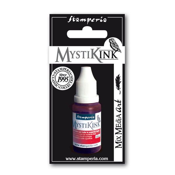 Краскa-сольвент с экстра блеском Mystik ink 18 мл, KAMYST04, Stamperia