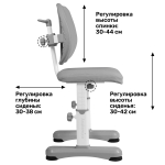 Комплект Anatomica Amadeo парта + стул + надстройка + выдвижной