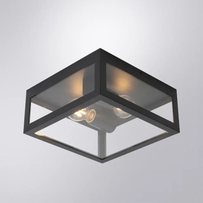 Уличный потолочный светильник Arte Lamp BELFAST A4569PF-2BK, 2хE27