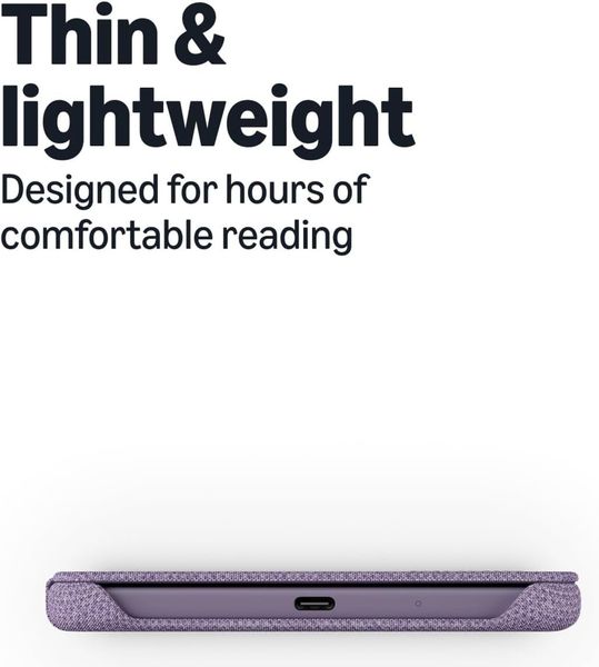 Оригинальный чехол для Amazon Kindle 2026 Knit Fabric Cover, Фиолетовый | Ube