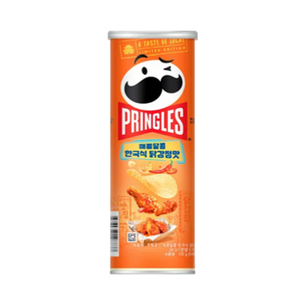 Чипсы Pringles Сладкий перец и курочка по Корейски 110г