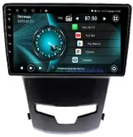 Магнитола для SsangYong Action 2013-2021 - Vaycar VA69-0355 на Android 13, Быстрая, 4G SIM-слот