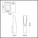 Бра Odeon Light Whitney 6671/8WL
