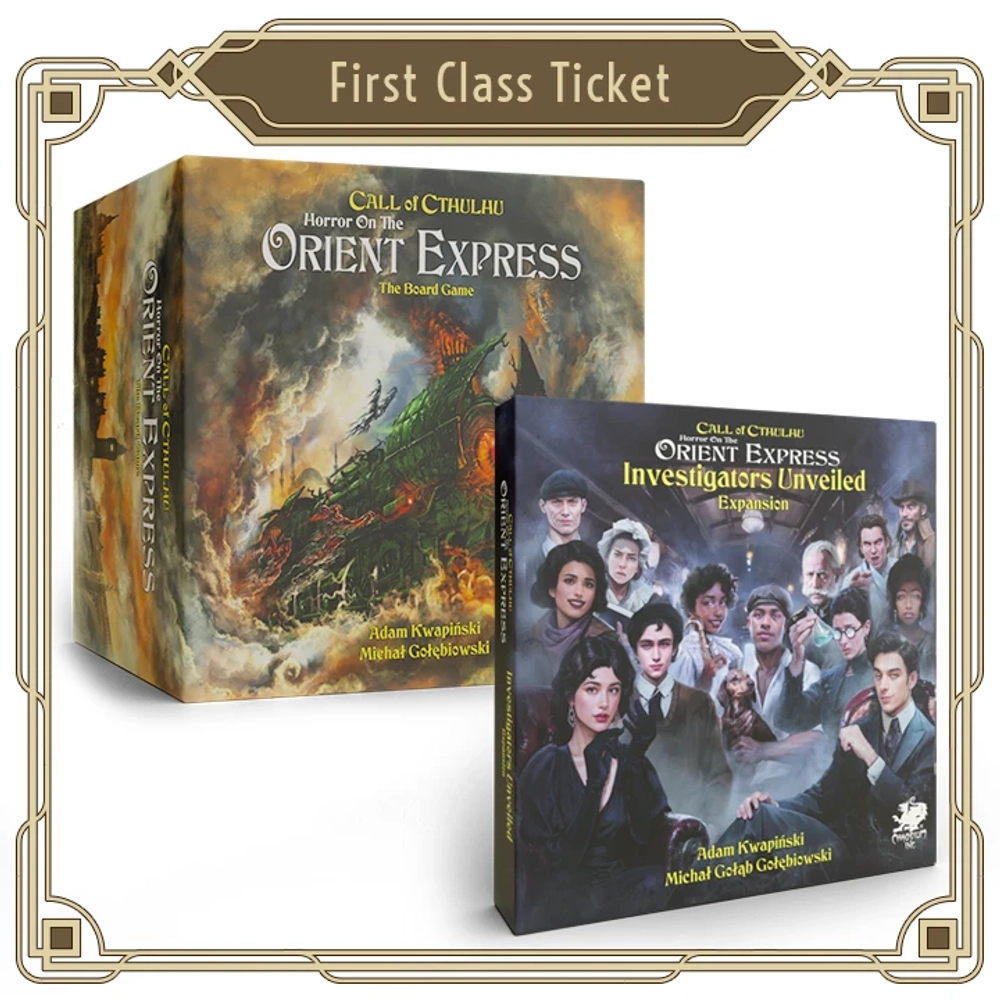 Horror on the Orient Express - настольная игра