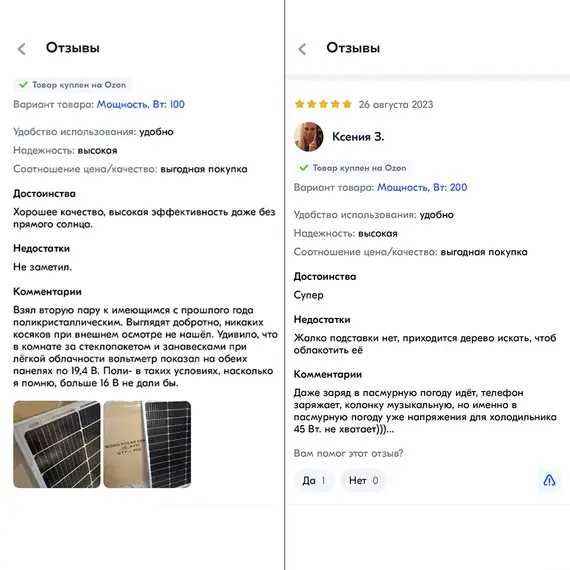 Солнечная панель (батарея) Yashel 200 Вт Монокристалл