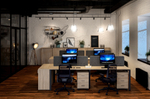 Шкаф высокий для документов со стеклом SG.801.OL.OL.GL СИГМА (SIGMA)