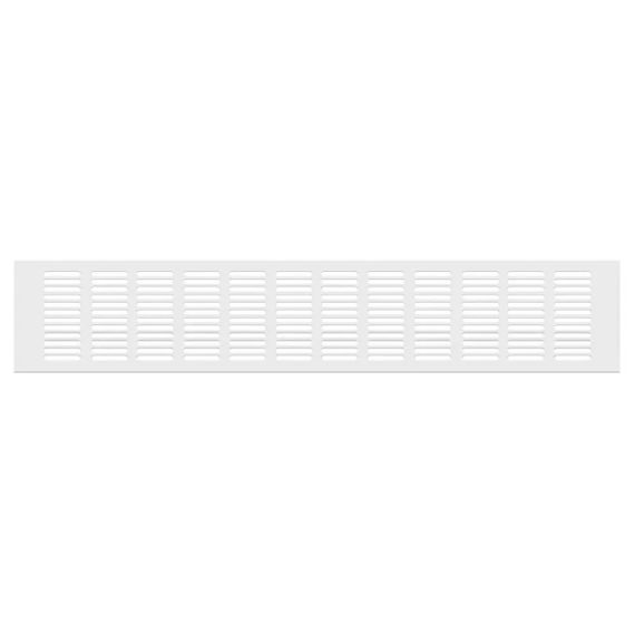 Вентиляционная решетка Благовест 100x800, белая