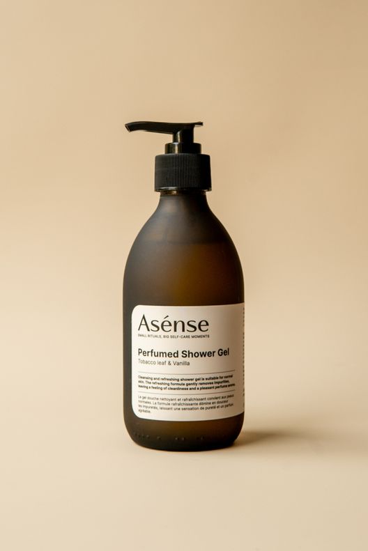 Парфюмированный гель для душа Tobacco leaf & Vanilla /  Asense