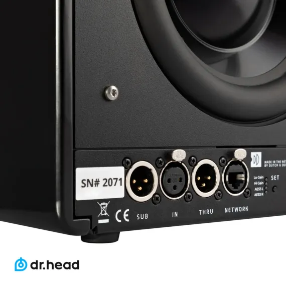 Dutch &amp; Dutch 8c Studio Speaker Black