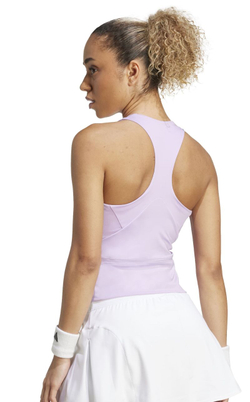 Женский теннисный топ Adidas Climacool Mid-Length Y-Tank — powder plum