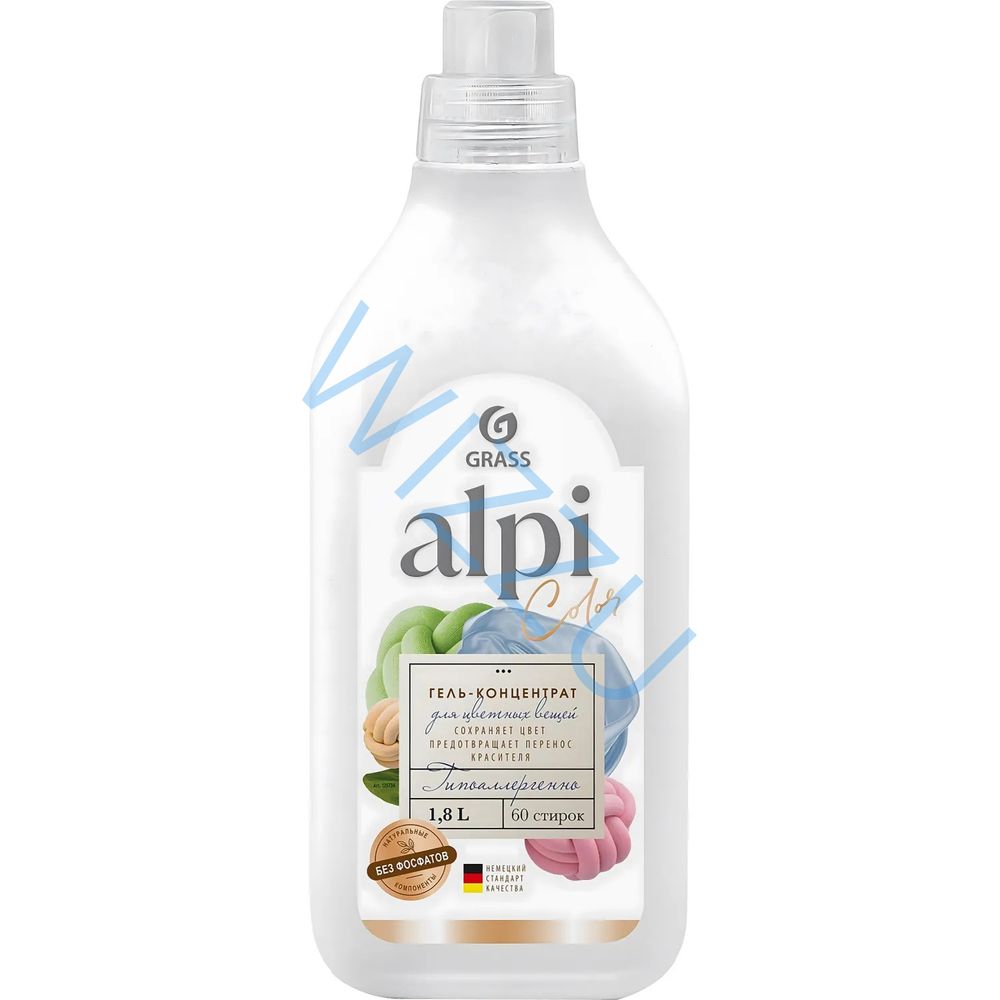 Средство для стирки жидкое конц ALPI sensetive gel 1,8л