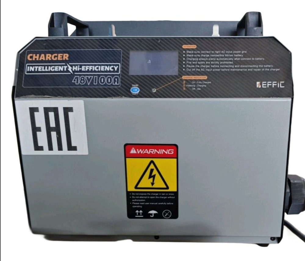 Зарядное устройство EFFIC/EKT 48V 100A (350-700 Ah) 380V