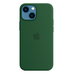 Силиконовый чехол с поддержкой MagSafe Apple Silicone Case для iPhone 13 mini, Clover (Зеленый клевер)