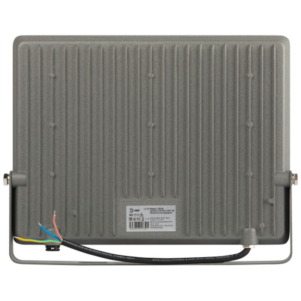 Прожектор светодиодный уличный ЭРА PRO LPR-063-0-65K-150 150Вт 6500K КСС Г 90° IP65 серый поликарбонат гарантия 3 года | Прожекторы PRO