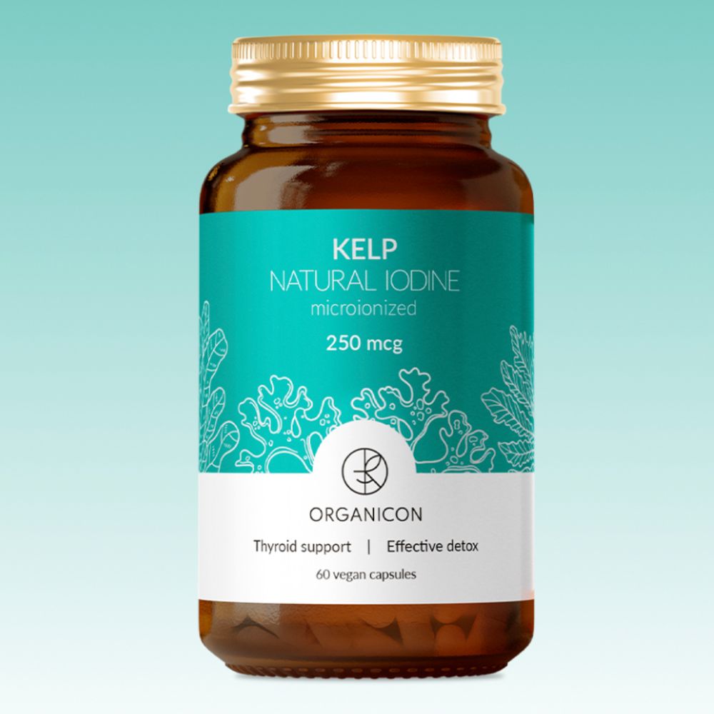 LIPOSOMAL VITAMINS Kelp (Laminaria Japonica) Органический йод микроионизированный, 60 капсул LIPOSOMAL VITAMINS Kelp (Laminaria Japonica) Органический йод микроионизированный, 60 капсул