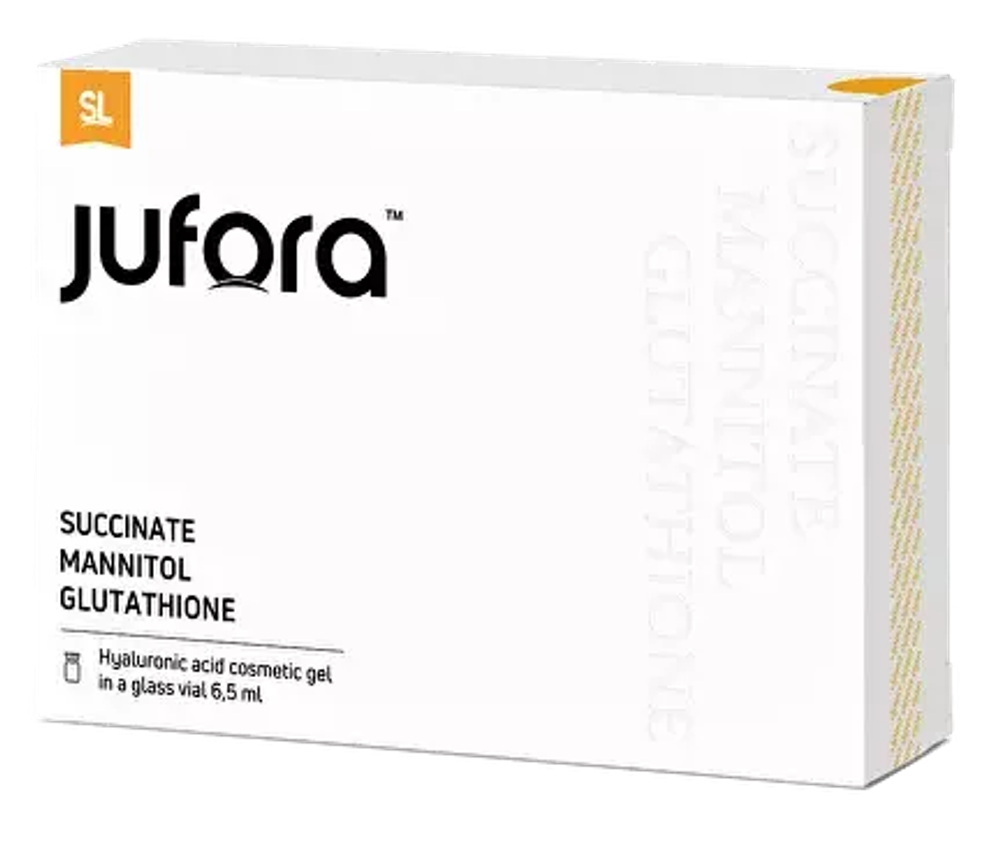 Гель на основе гиалуроната натрия "JUFORA"+SUCCINATE+MANNITOL+GLUTHATIONE 6.5 ml