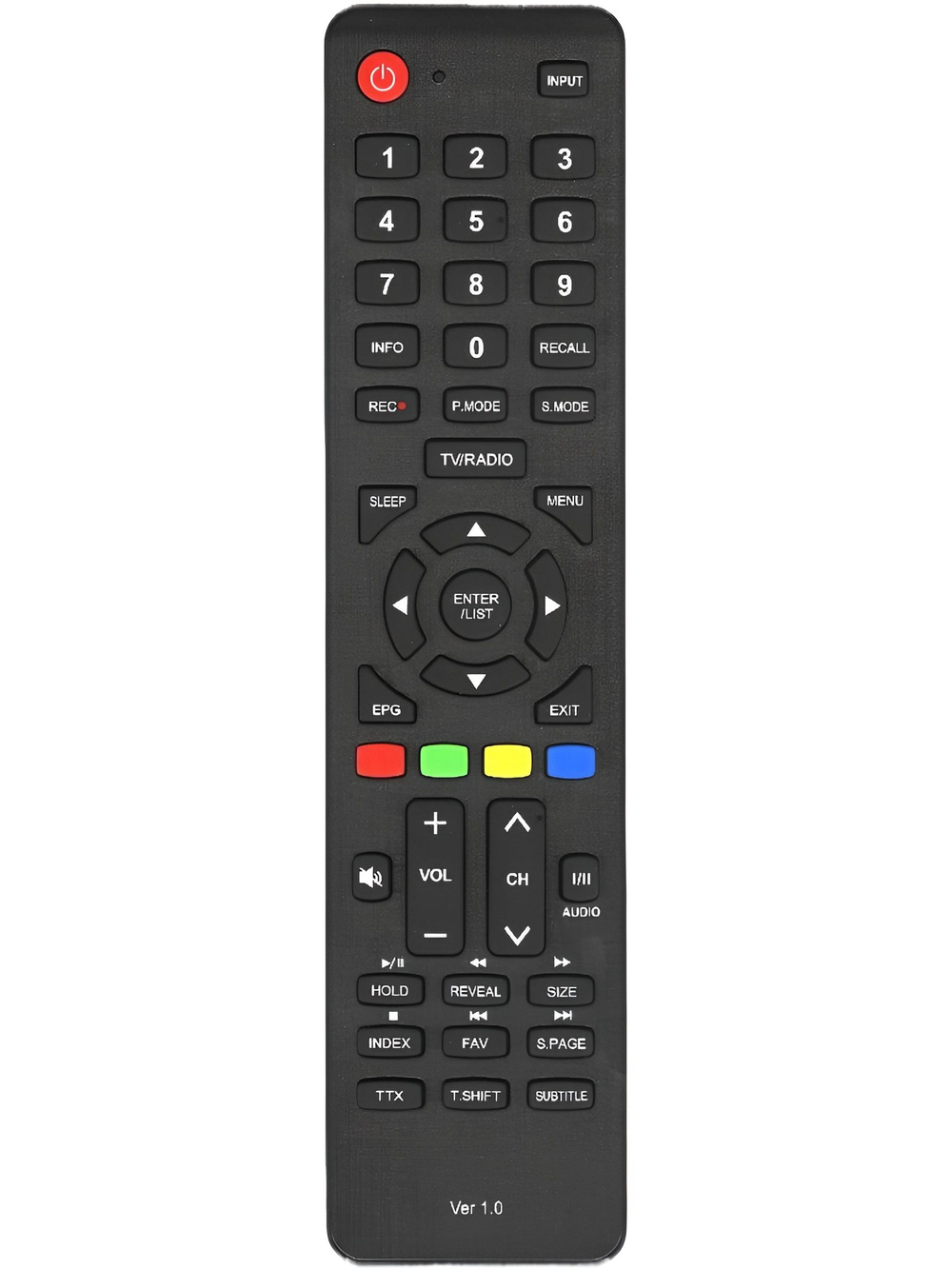 Пульт для телевизора DEXP VER1.0(черн.) (H32D7300K)
