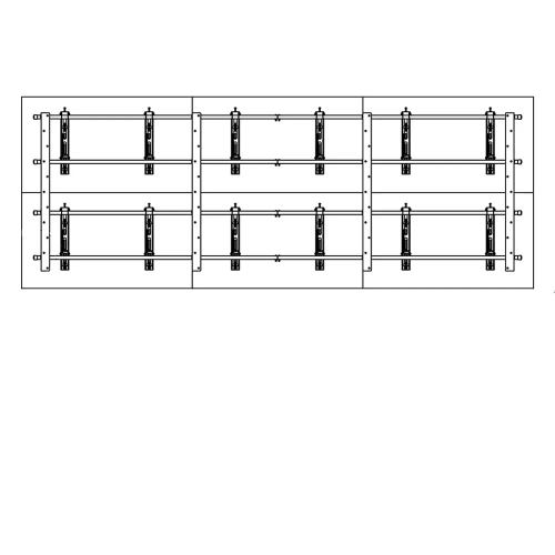 Каркас настенный для видеостены 3х2 EliteBoard EW-5532TW