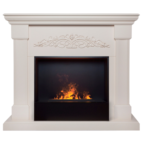 Каминокомплект Real Flame Ofelia 26 BG с очагом 3D Cassette 630 Black Panel