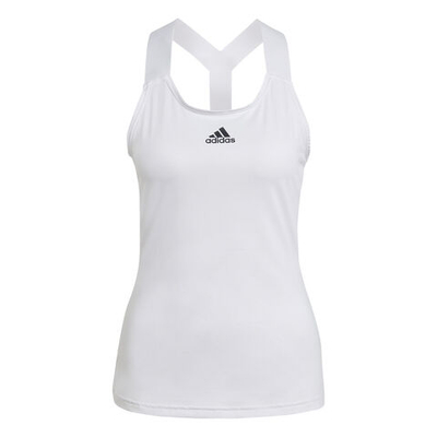 Женская теннисная майка adidas Y- Tank Top Women - White, Black