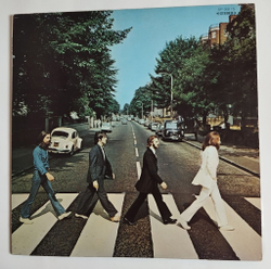 Винтажная виниловая пластинка LP The Beatles Abbey Road (Japan 1969) (Red Wax Vinyl) 1 press (No Obi)