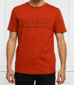 футболка tee pixel 1 BOSS GREEN - медный(50457429)