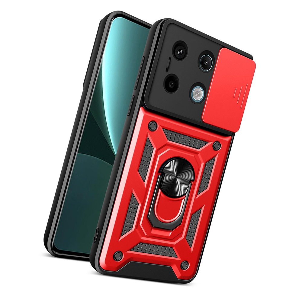 Чехол с кольцом Bumper Case для Poco X6