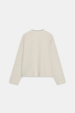 МЯГКАЯ ТОЛСТОВКА С КОНТРАСТНОЙ ПОЛОСКОЙ — ZARA