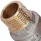 Кран шаровый ROMMER Н-В 1/2" бабочка стандартнопроходной 39789