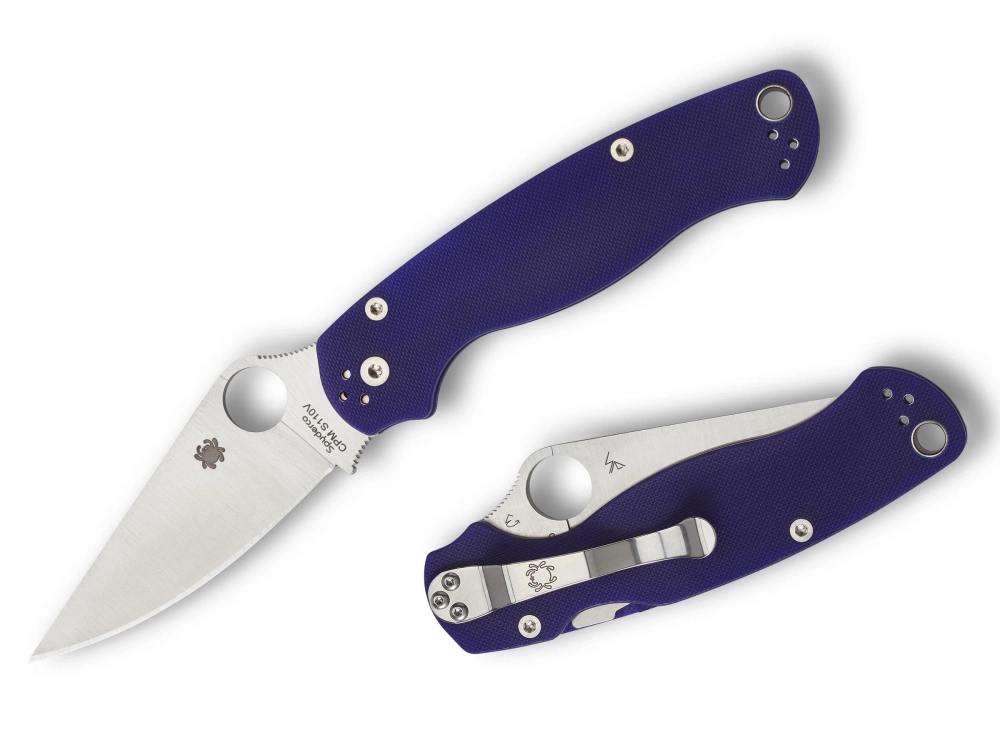 Нож складной Spyderco C81GPDBL2 Para Military 2 CPM S110V