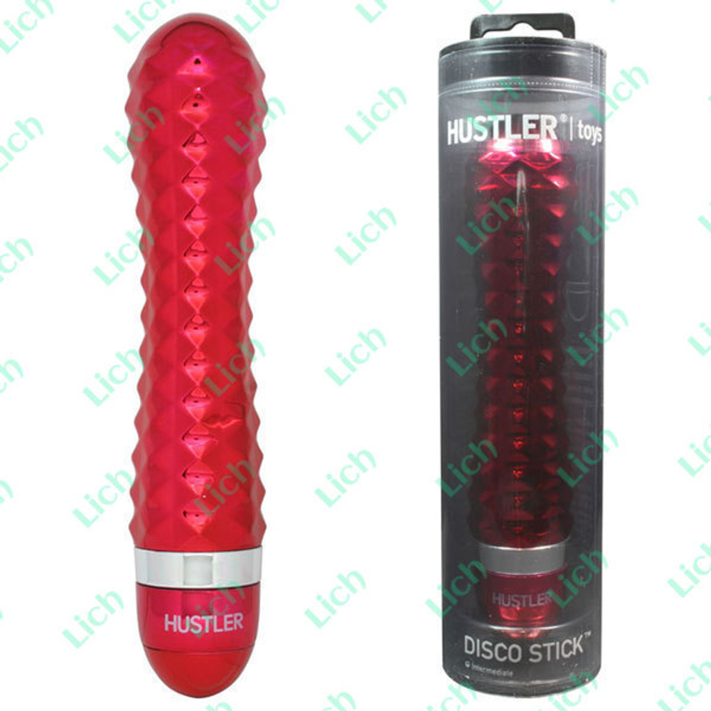 Семидюймовый вибратор алый DISCO STICK