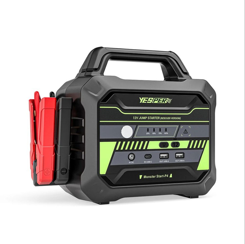 Пусковое устройство бустер YESPER 78000 mAh 6000А 12В Model: Monster Stat-P4