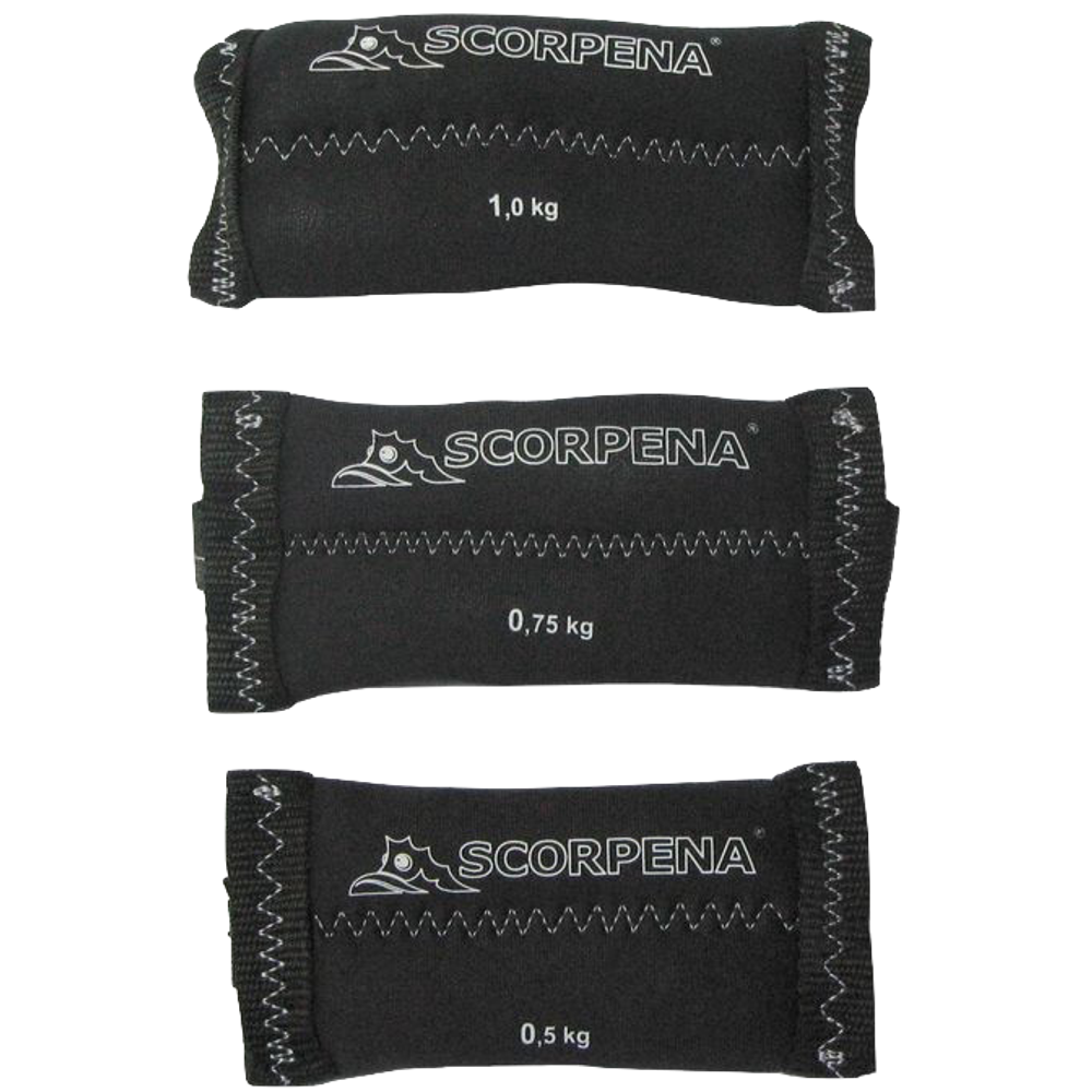 Груз для огрузки ног 0.5кг Scorpena Мягкий (за пару)
