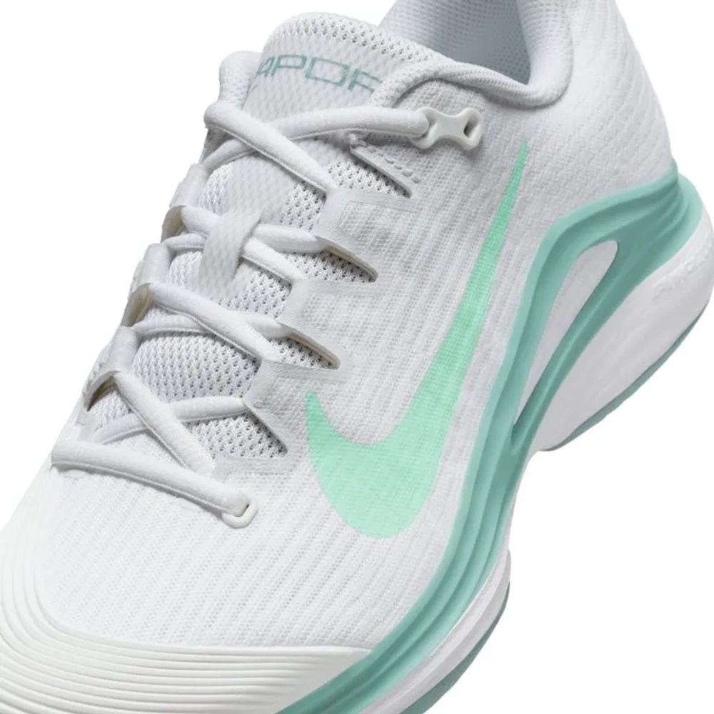 Женские теннисные кроссовки Nike Zoom Vapor 12 - white/mint foam/cannon