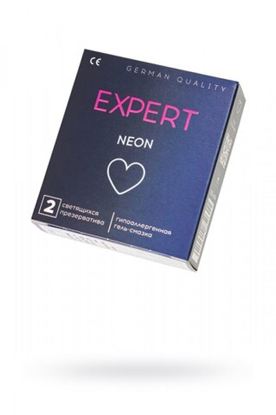 Презервативы Expert Neon светящиеся №2