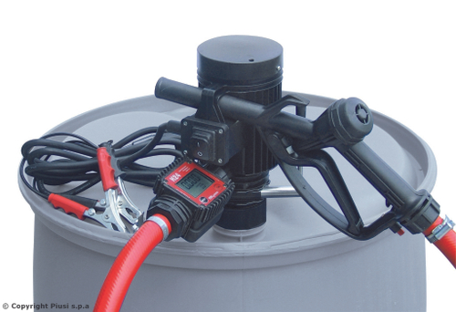 Pico 12V K24 A - Бочковой комплект для ДТ, антифриза, воды (авт. пист., эл. счетч.), 25 л/мин