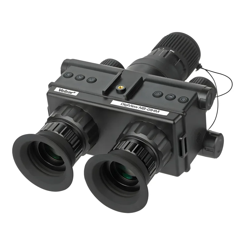 Бинокль ночного видения на шлем Veber DigiView NB-01HM цифровой - вид сзади