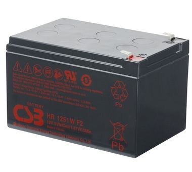 Аккумулятор CSB HR1251W ( 12V 13Ah / 12В 13Ач ) - фотография