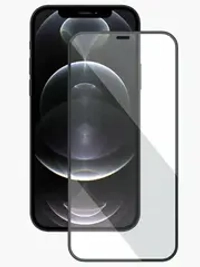 Защитное стекло "Стандарт" для iPhone 15 Plus Черный (Полное покрытие)